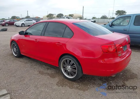 2012 Volkswagen Jetta 2.0L S из США, поврежденный, VIN 3VW2K7AJXCM412248